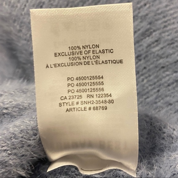 Aritzia Fuzzy Kitten Sweater in PALE BLUE ! - Picture 10 of 11